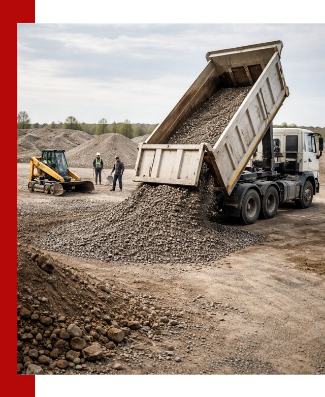 Доставка самосвалом 25 м³ в Дубне быстро и надежно