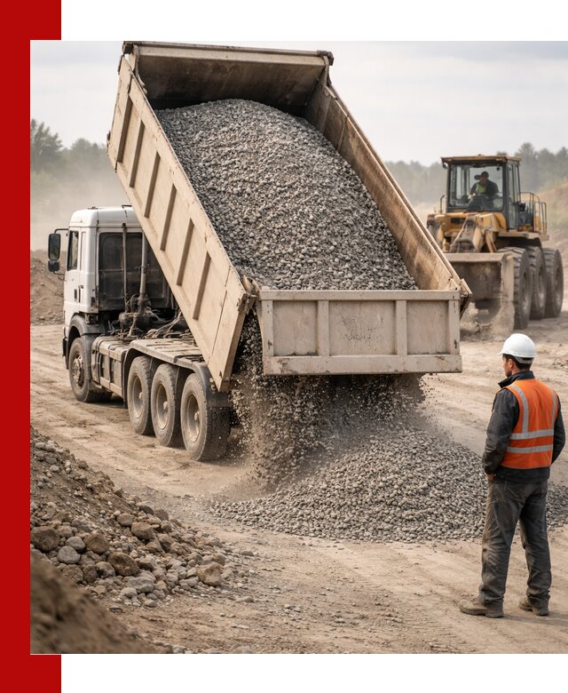 Доставка самосвалом 40 кубов цемента и сыпучих в Дубне