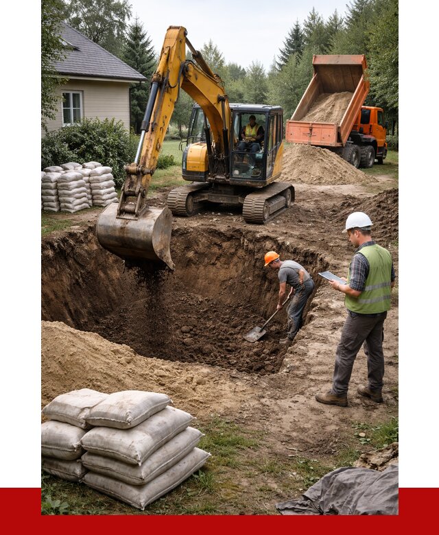 Рытье котлована в Дубне быстро от 4594 р. ПРОНЕРУДДбн