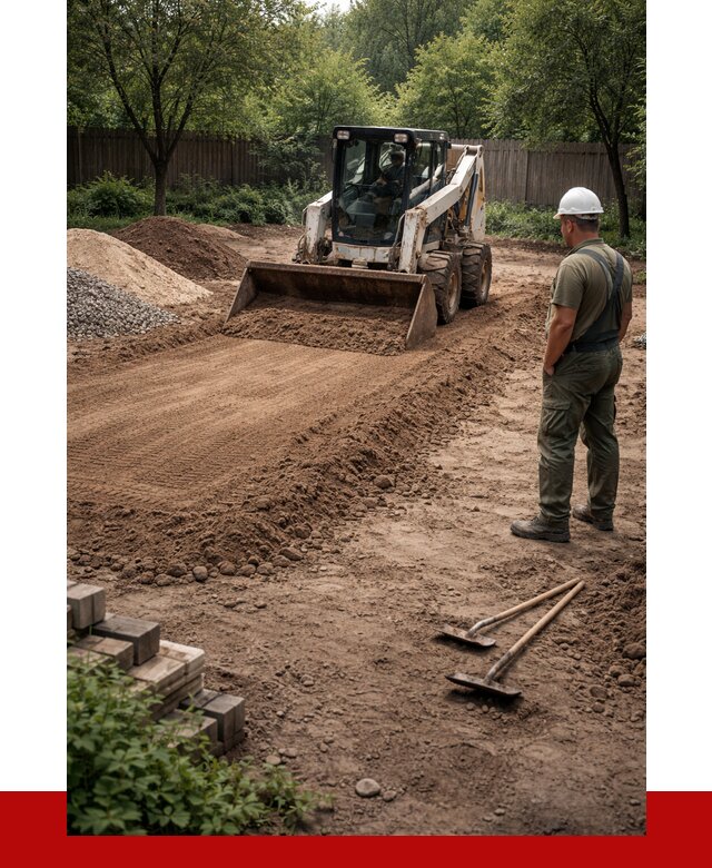 Выравнивание участка под ключ в Дубне от 3573 р. | ПРОНЕРУДДбн